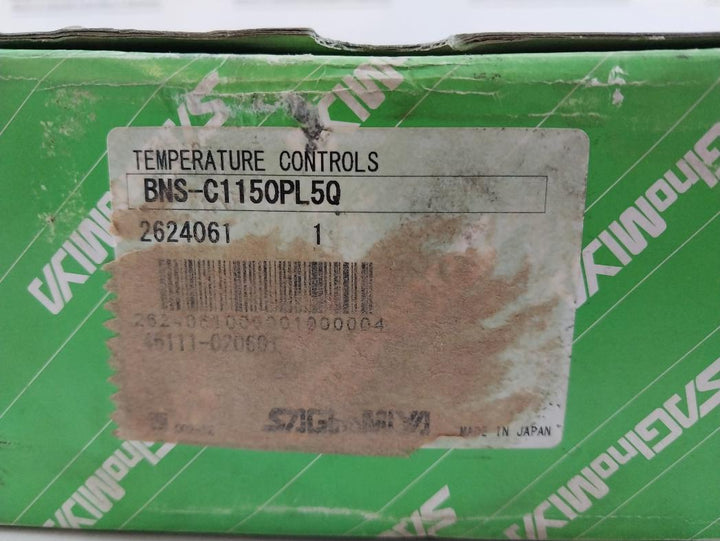 Saginomiya Bns-c1150Pl5Q Temperature Controller 70-150C Bns-c1150 4Tt 4061-6 5M