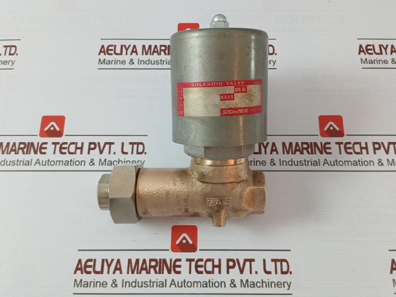 Saginomiya Gmv-h604G Solenoid Valve 2.06 Mpa Ac121V 60Hz 2283032000001000005