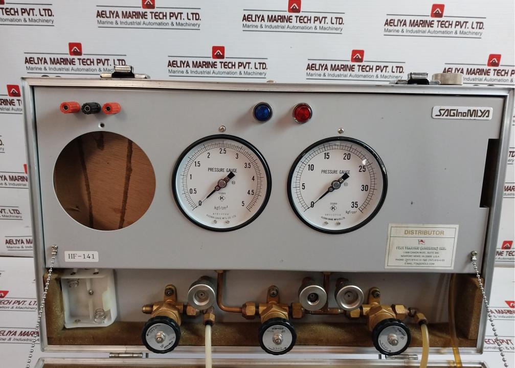 Saginomiya Nbv-502Bx Performance Testing For Pressure Switch Gauge (Incomplete)