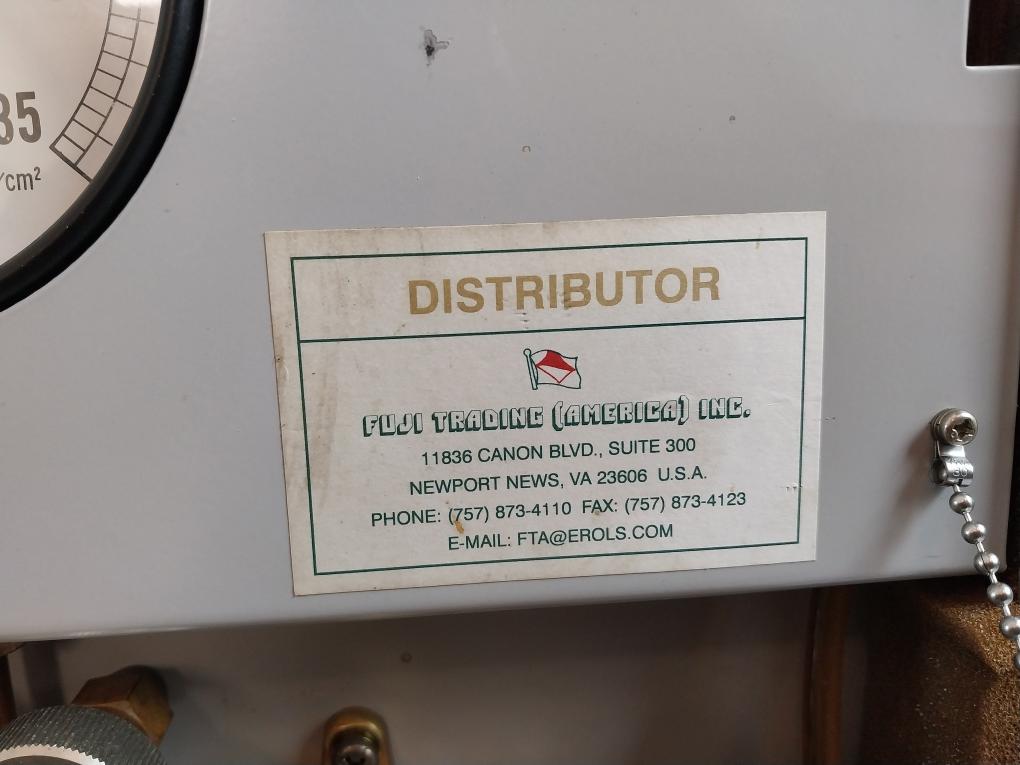 Saginomiya Nbv-502Bx Performance Testing For Pressure Switch Gauge (Incomplete)