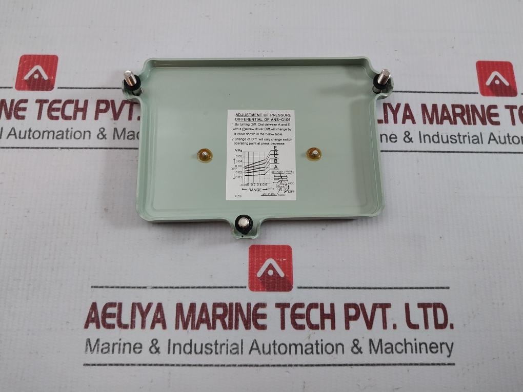 Saginomiya Pressure Control Switch Ans-c106Wkq