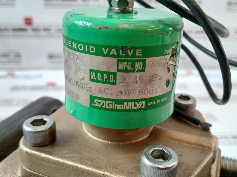 Saginomiya Rev-2510Exf Solenoid Valve Ac100V 50/60Hz 8203/8209 X083