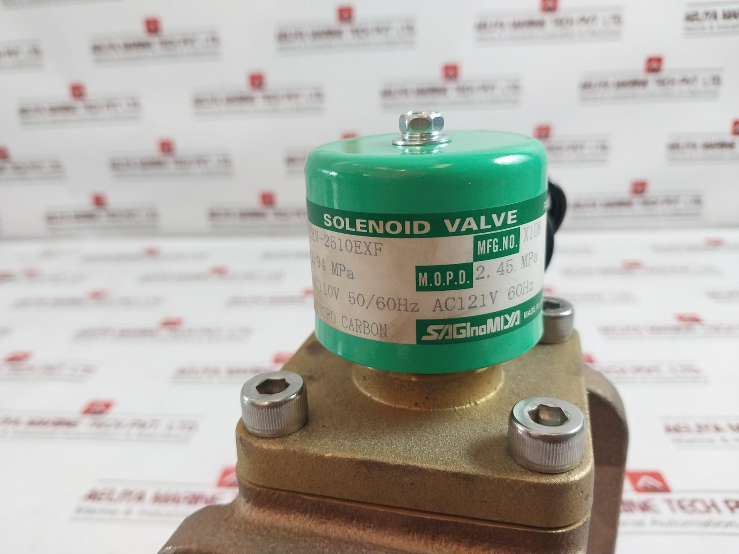Saginomiya Rev-2510Exf Solenoid Valve Uad-30So Ac110V 50/60Hz Ac 121V 60Hz