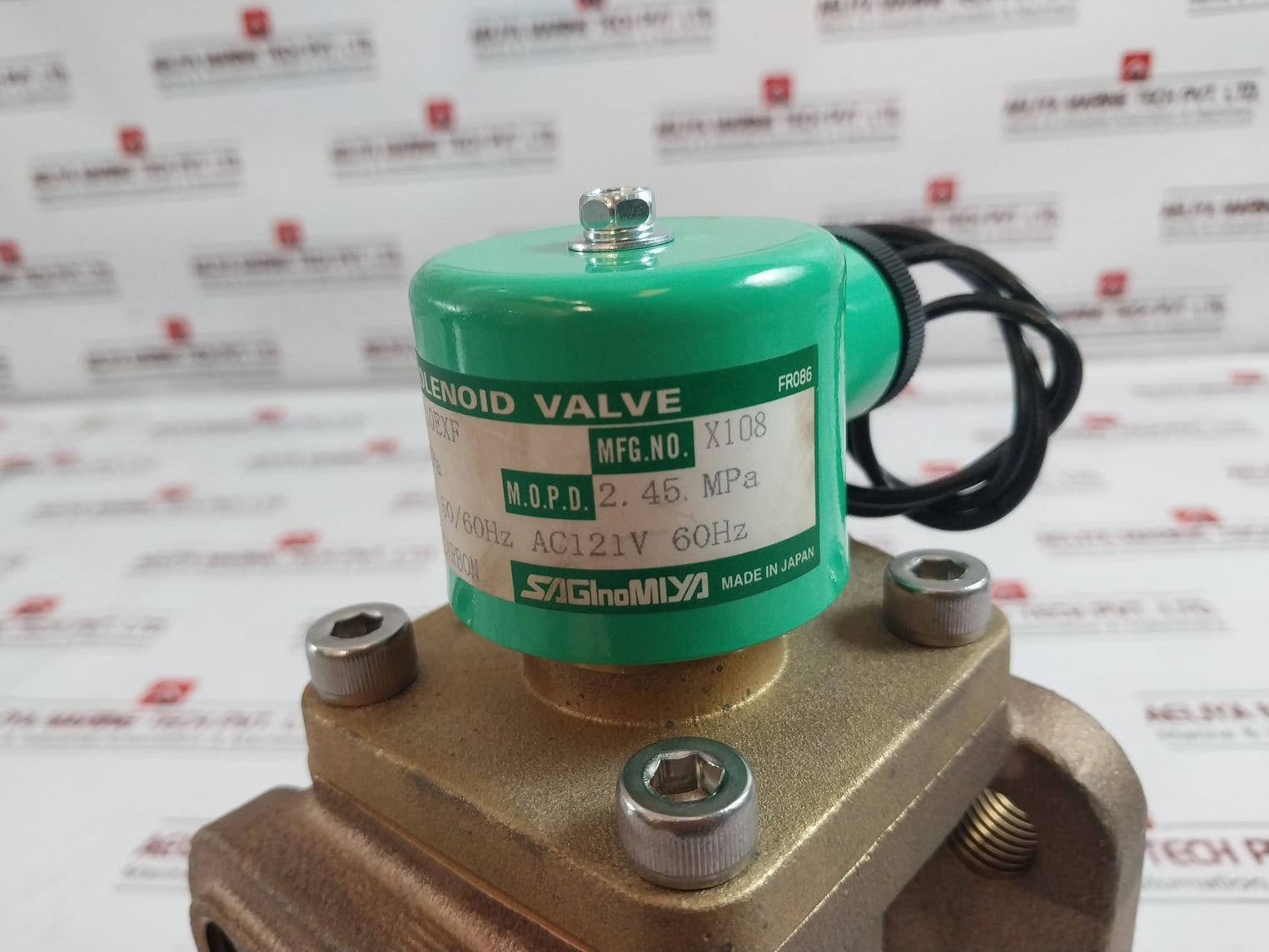 Saginomiya Rev-2510Exf Solenoid Valve Uad-30So Ac110V 50/60Hz Ac 121V 60Hz