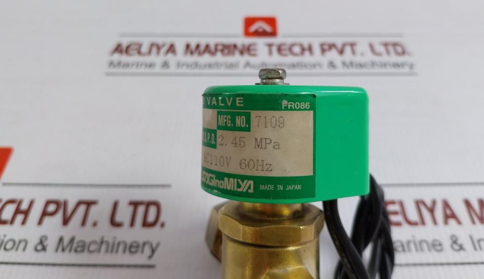 Saginomiya Ac100V 50/60Hz Two-way Solenoid Valve For Refrigerants Sev-603Bxf