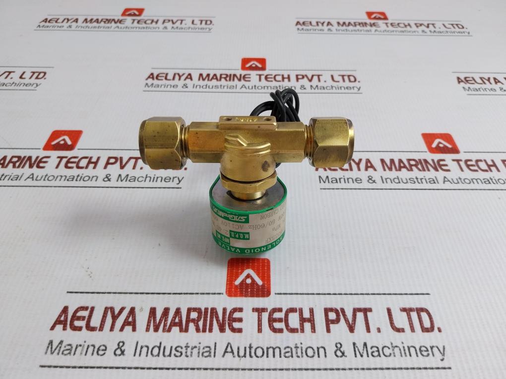 Saginomiya Ac100V 50/60Hz Two-way Solenoid Valve For Refrigerants Sev-603Bxf