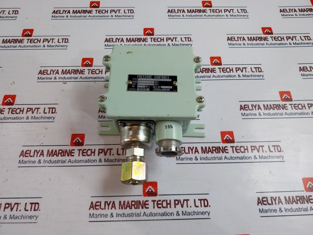 Saginomiya Sps-k206wu3q Pressure Switch -0.06~0.6 Mpa 0.05~0.5 Mpa