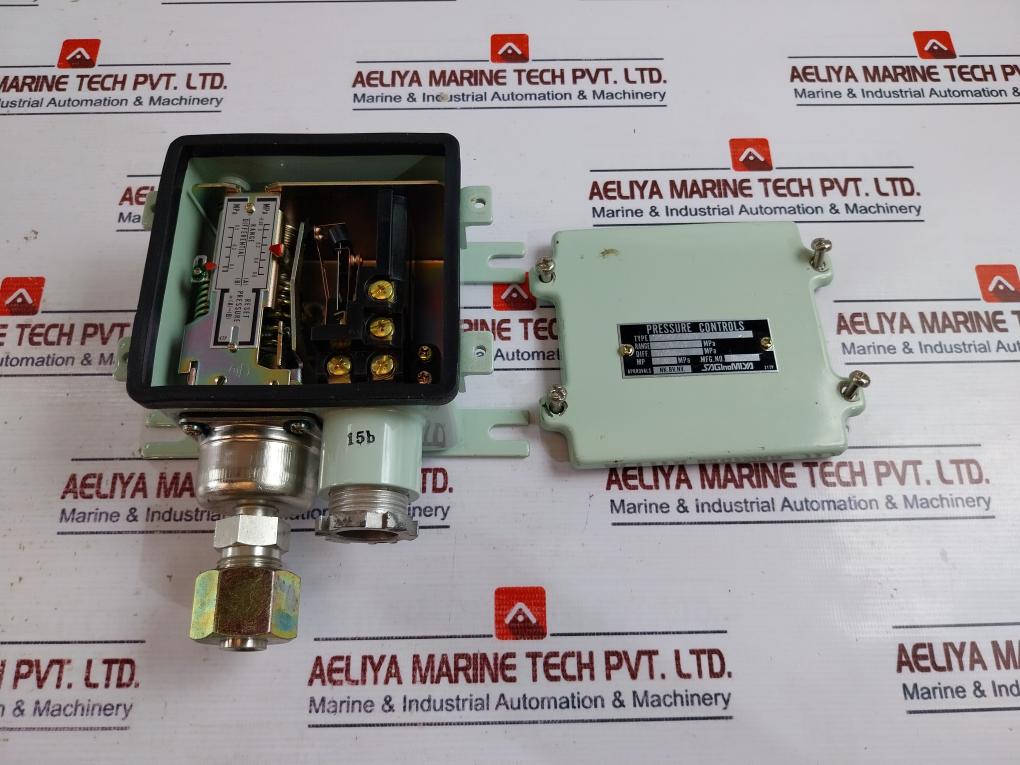 Saginomiya Sps-k206wu3q Pressure Switch -0.06~0.6 Mpa 0.05~0.5 Mpa