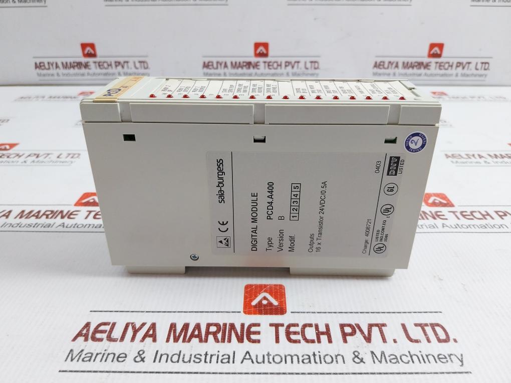 Saia-burgess-Digital-I-O-Module-24-Vdc-0-5A-Version-B-Pcd4-A400-209465-5