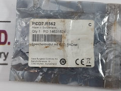 Saia-burgess Controls Pcd7.R562 Memory Storage Module With Usd C1743