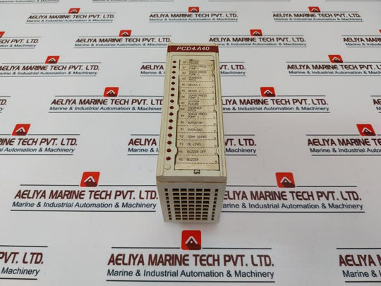 Saia-burgess Pcd4.A400 Digital Output Module 24Vdc 0.5A Version: B