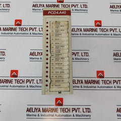 Saia-burgess Pcd4.A400 Digital Output Module 24Vdc 0.5A Version: B