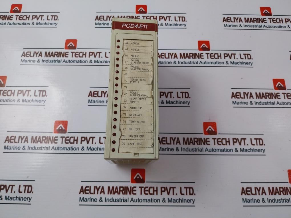 Saia-burgess Pcd4.E110 Dnv Digital Module Ver A