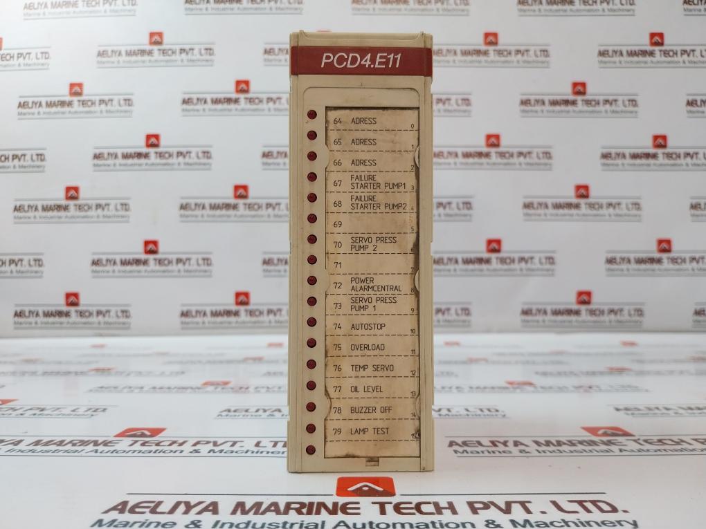 Saia-burgess Pcd4.E110 Dnv Digital Module Ver A