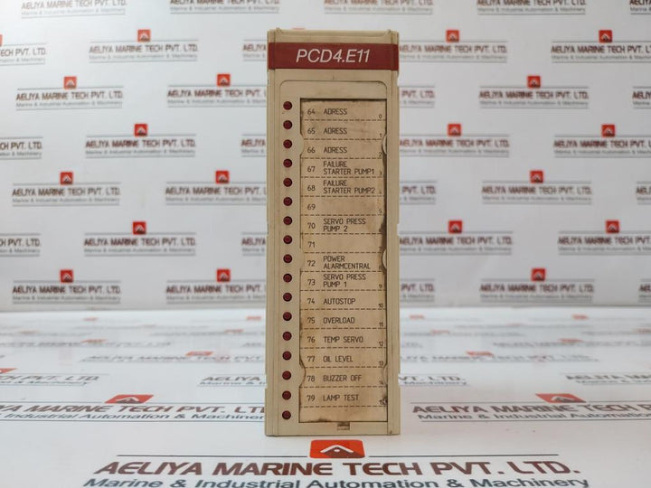Saia-burgess Pcd4.E110 Dnv Digital Module Ver A