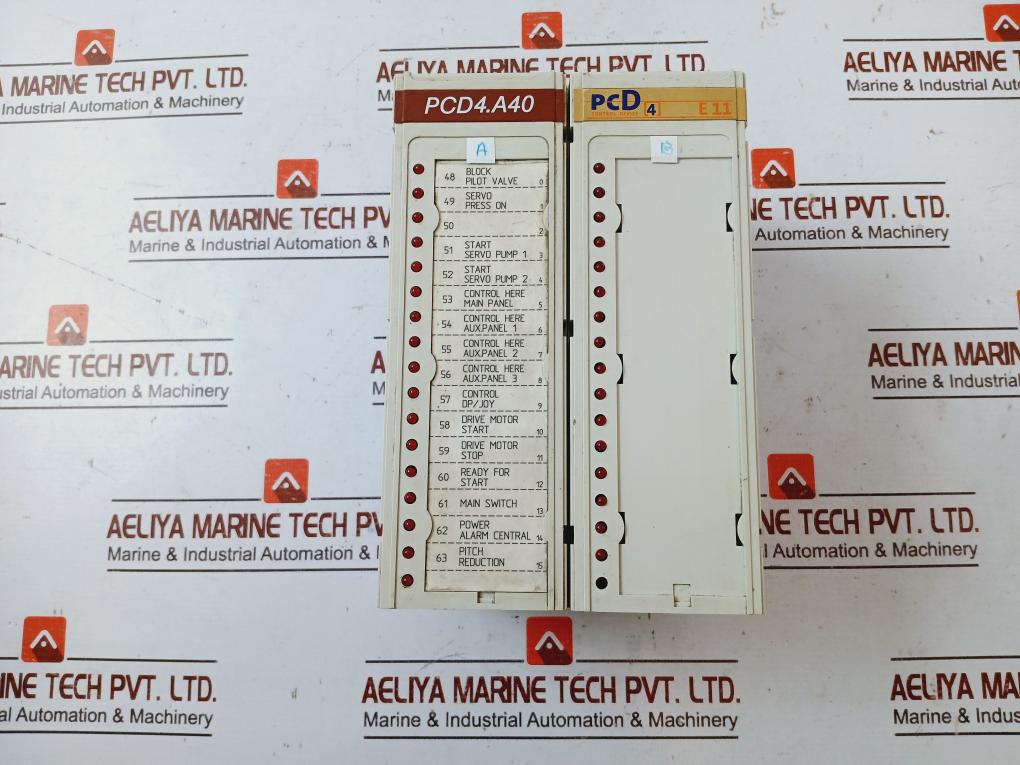 Saia-burgess Pcd4.E110  Pcd4.A400 Digital Input/Output Module