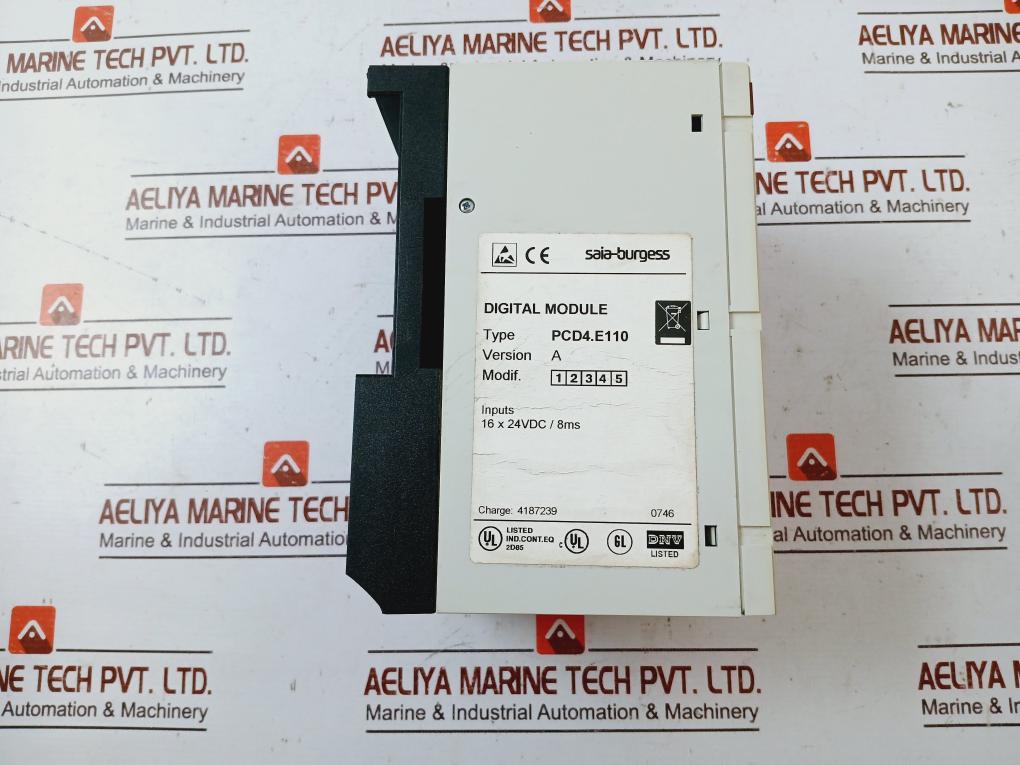 Saia-burgess Pcd4.E110  Pcd4.A400 Digital Input/Output Module