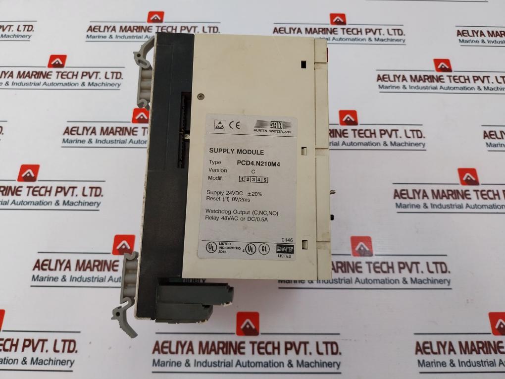 Saia-burgess Pcd4.N210M4 Supply Module Pcd4.M110 Version: C