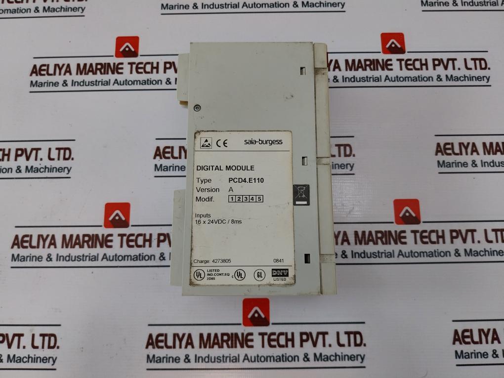 Saia-burgess Pcd4.W100/ Pcd4.E110/ Pcd4.A400/ Pcd4.C260Z05 I/O & Cpu Bus Module