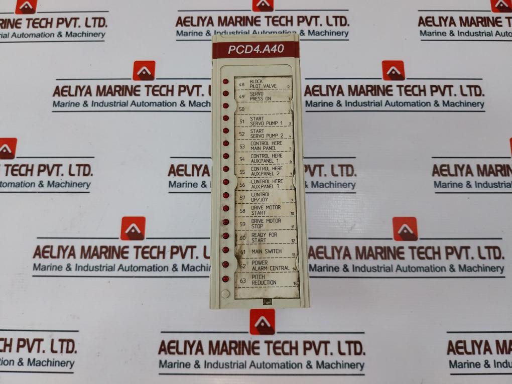 Saia-burgess Pcd4.W100/ Pcd4.E110/ Pcd4.A400/ Pcd4.C260Z05 I/O & Cpu Bus Module