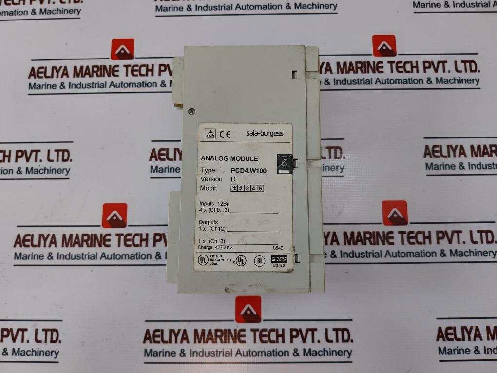 Saia-burgess Pcd4.W100/ Pcd4.E110/ Pcd4.A400/ Pcd4.C260Z05 I/O & Cpu Bus Module