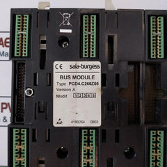 Saia-burgess Pcd4.W100/ Pcd4.E110/ Pcd4.A400/ Pcd4.C260Z05 I/O & Cpu Bus Module