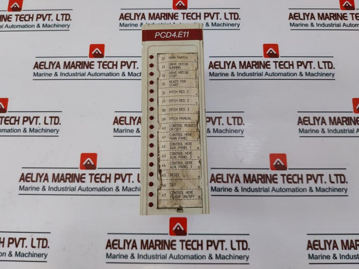Saia-burgess Pcd4.W100/ Pcd4.E110/ Pcd4.A400/ Pcd4.C260Z05 I/O & Cpu Bus Module