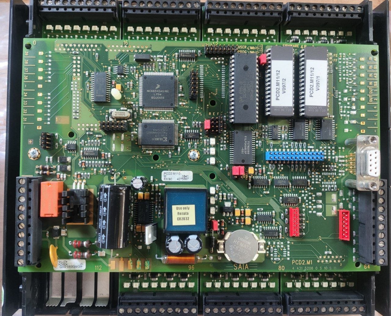 Saia-burgess Pcd2.M110 Plc Cpu Module 24Vdc