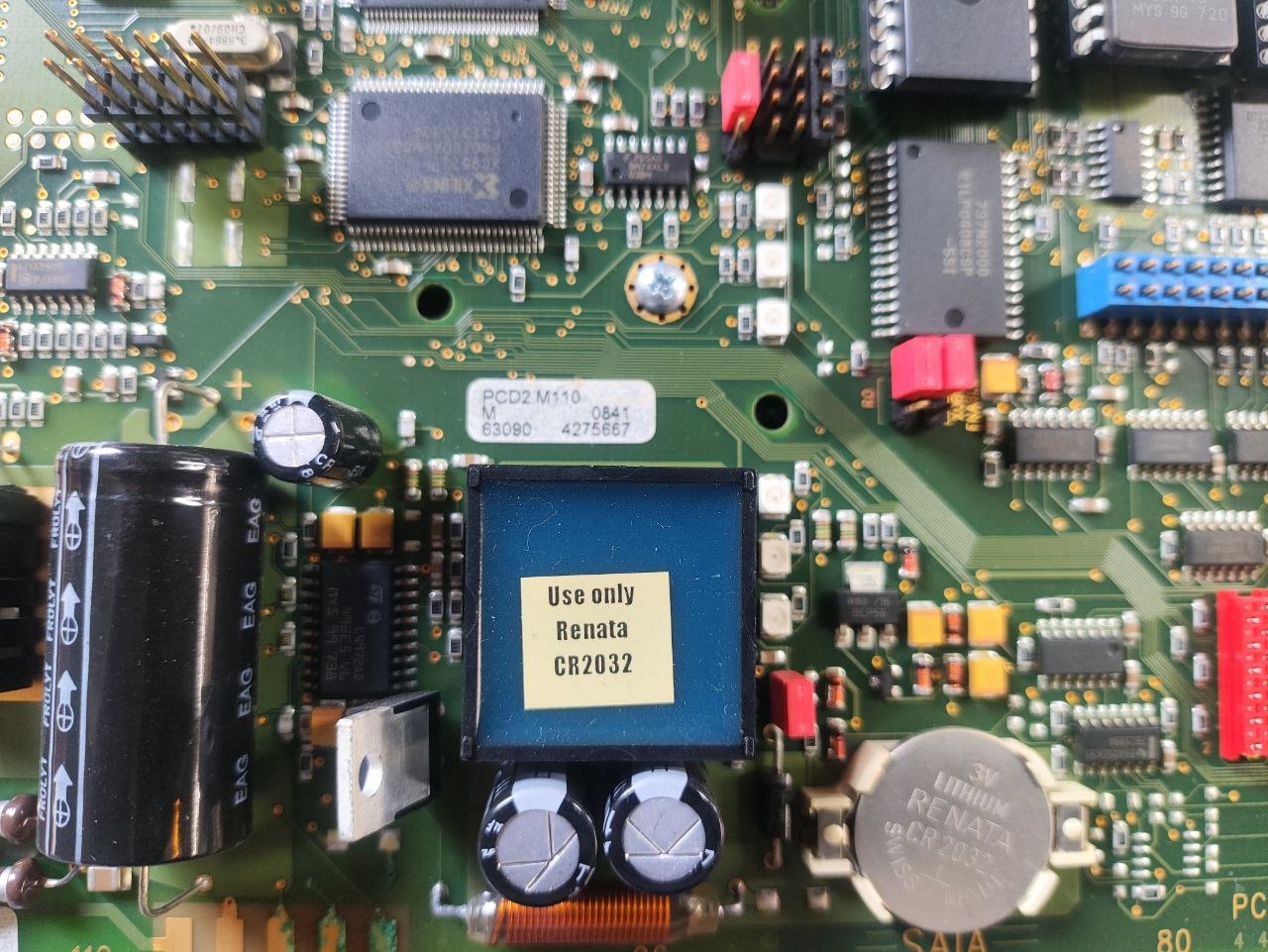 Saia-burgess Pcd2.M110 Plc Cpu Module 24Vdc