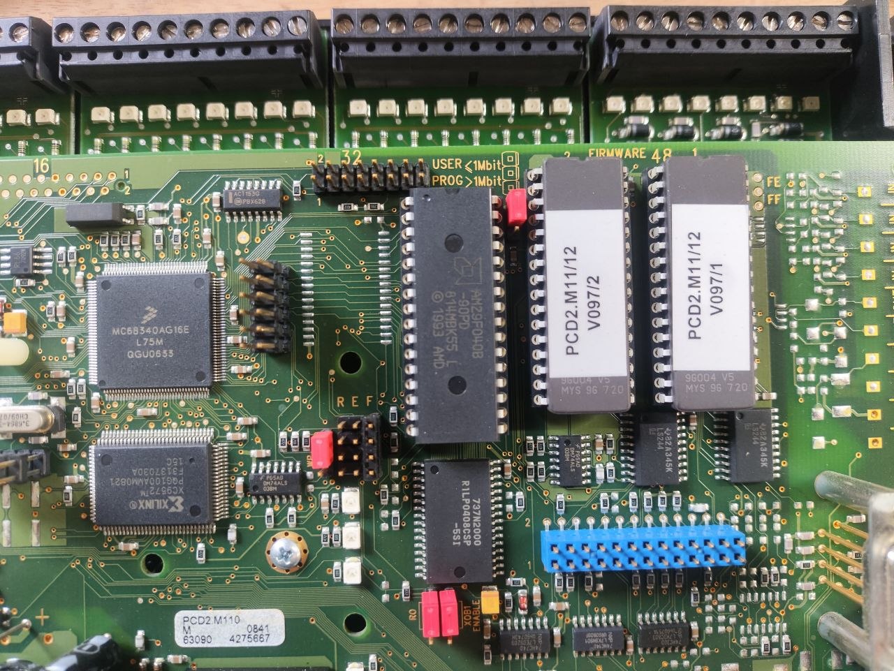 Saia-burgess Pcd2.M110 Plc Cpu Module 24Vdc