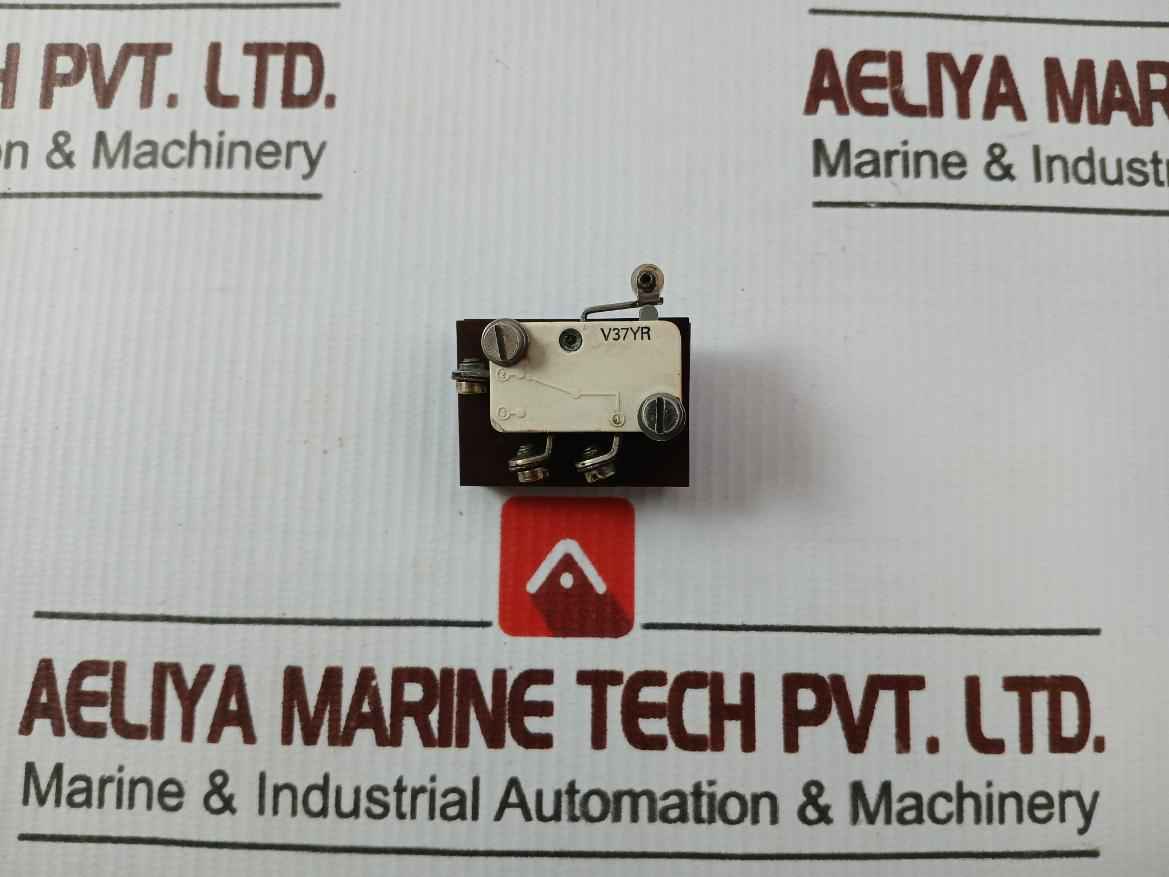 Saia Burgess V37Yr Microswitch Short Roller Lever