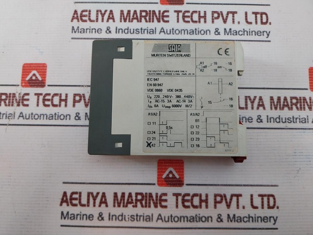 Saia Kop 101 D Multifunction Time Relay 24-240Vac/Dc