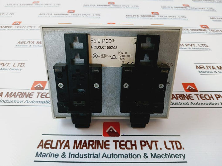 Saia Pcd3.A220 Digital Output Module W/ Pcd3.C100 Holder