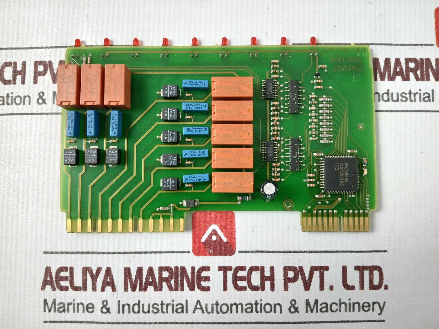 Saia Pcd4.A200 Pcb For Digital Output Module Fe-4D 94V-0