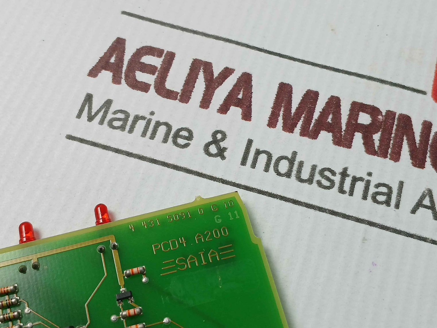 Saia Pcd4.A200 Pcb For Digital Output Module Fe-4D 94V-0