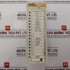 Saia Pcd4.A400 Digital Output Module Version: B