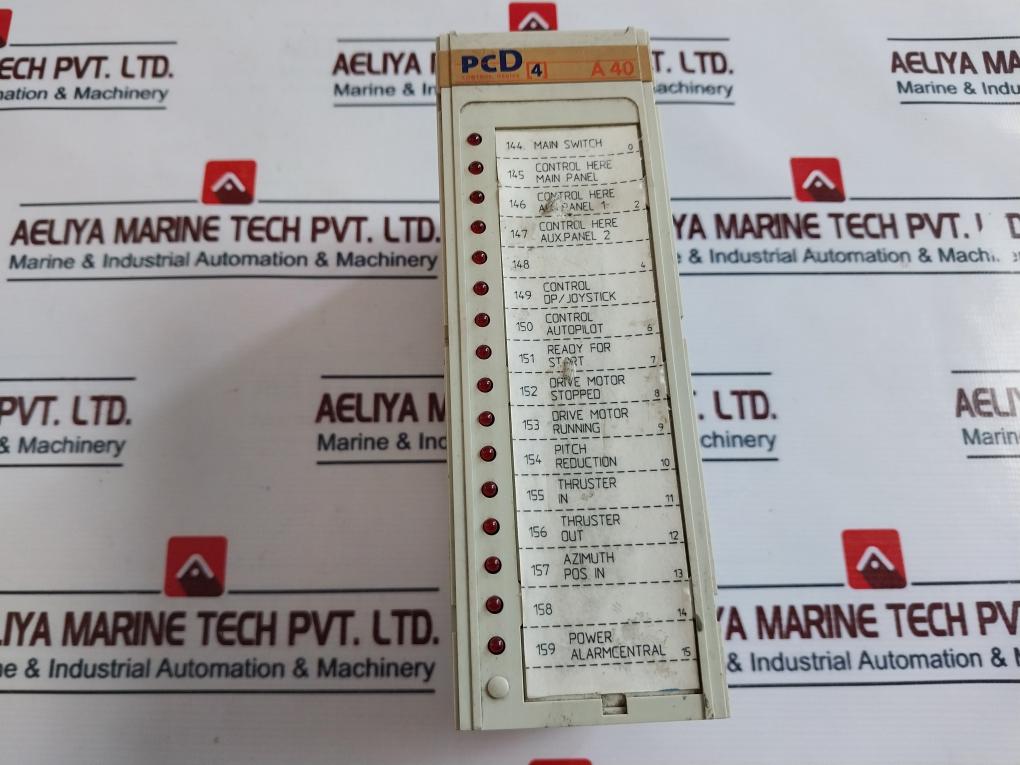 Saia Pcd4.A400 Digital Output Module Version: B, 24Vdc/0.5A