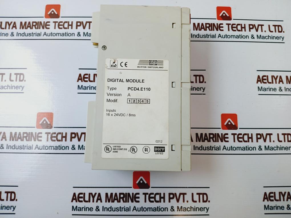Saia Pcd4.E110 Digital Module Pcd4.C260Z05