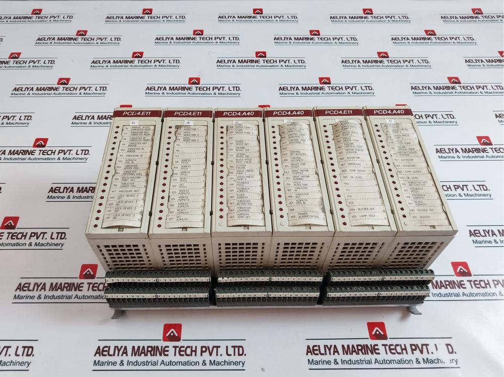 Saia Pcd4.E110,Pcd4.E11,Pcd4.A40 Digital Module 16 X 24Vdc/8Ms