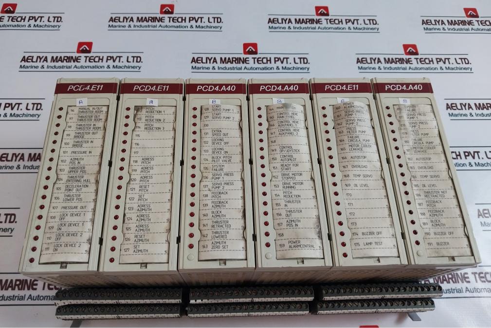 Saia Pcd4.E110,Pcd4.E11,Pcd4.A40 Digital Module 16 X 24Vdc/8Ms