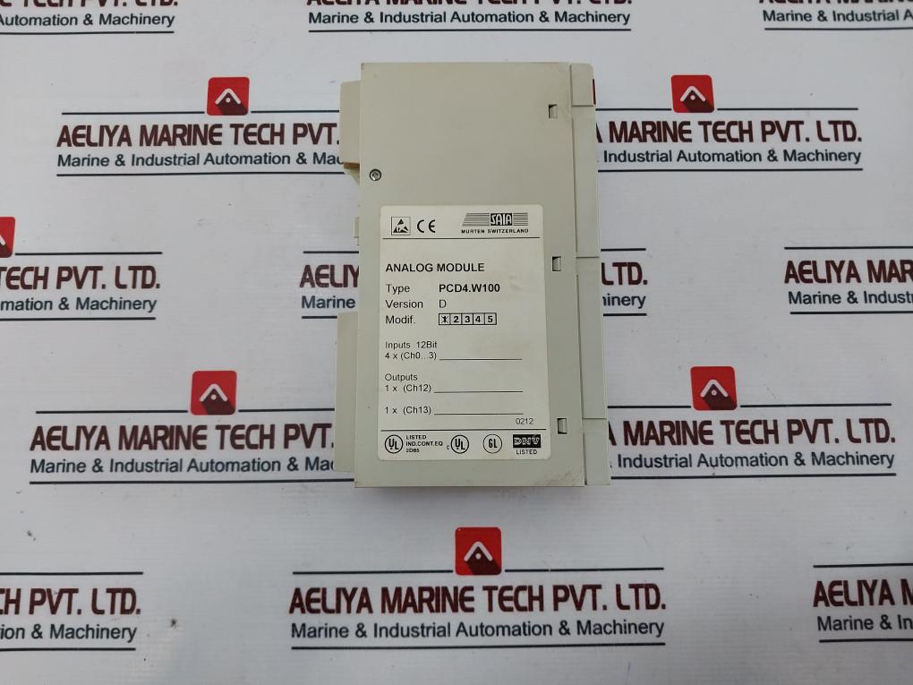 Saia Pcd4.M110 Processor Module Rack W/ Module