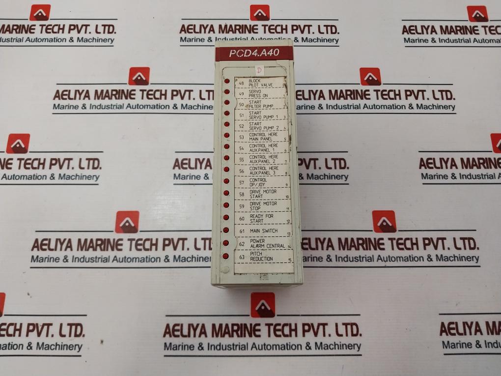 Saia Pcd4.M110 Processor Module Rack W/ Module