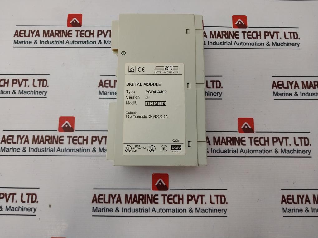 Saia Pcd4.M110 Processor Module Rack W/ Module