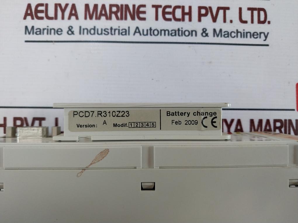 Saia Pcd4.M110 Processor Module Rack W/ Module