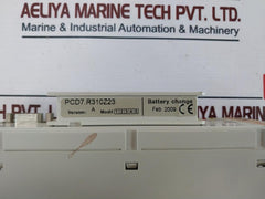 Saia Pcd4.M110 Processor Module Rack