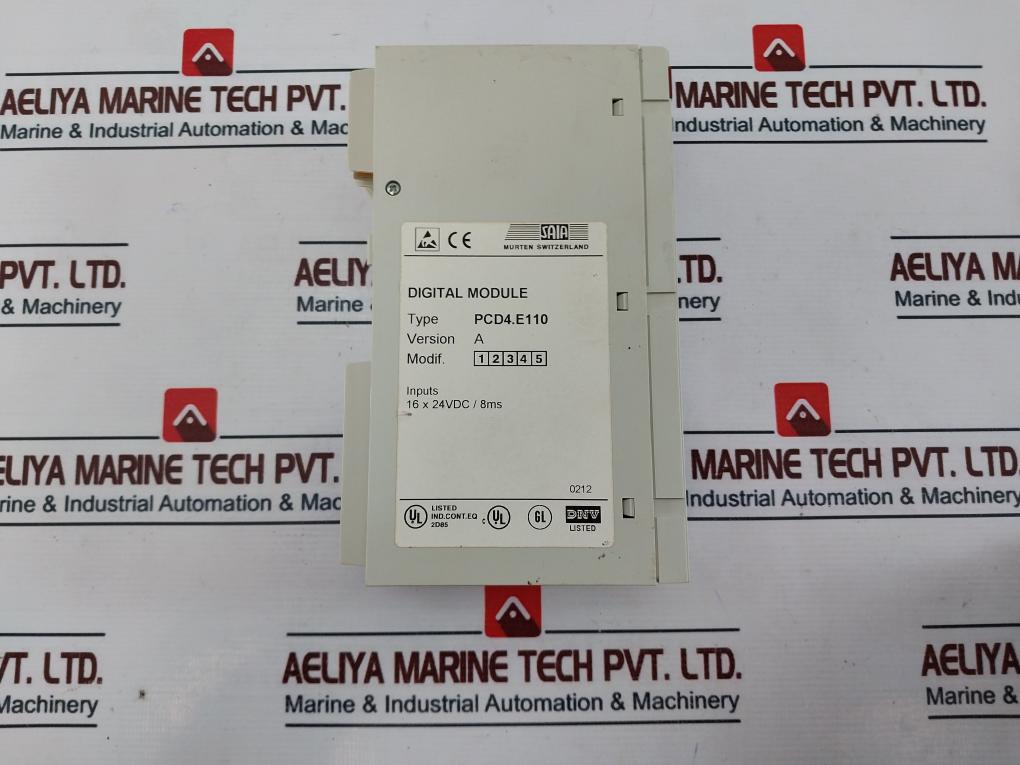 Saia Pcd4.W100,Pcd4.A200,Pcd4.E110 Module Rack