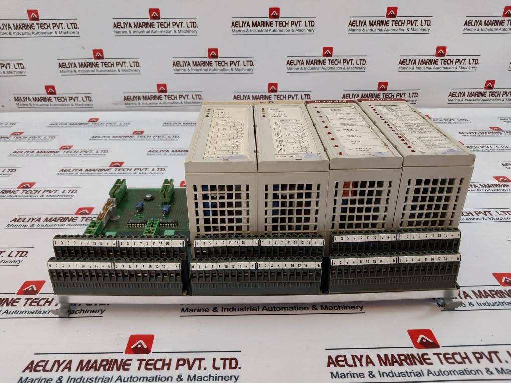 Saia Pcd4.W100,Pcd4.A200,Pcd4.E110 Module Rack