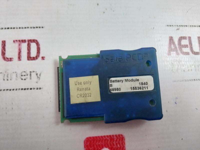 Saia Pcd 48980 Battery Module 1840 15536211