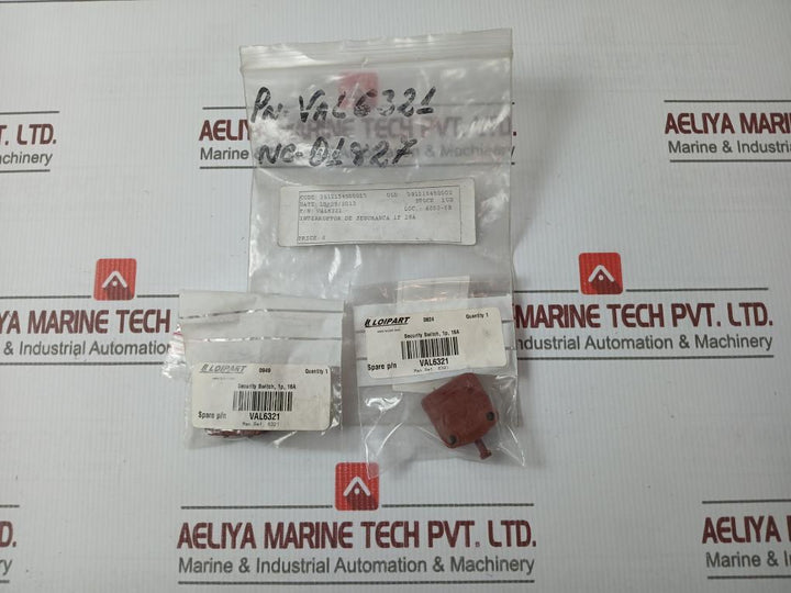 Saia Xp Micro Limit Switch 1P 16A Val6321 3912154800027 Nc-01827