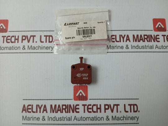 Saia Xp Micro Limit Switch 1P 16A Val6321 3912154800027 Nc-01827